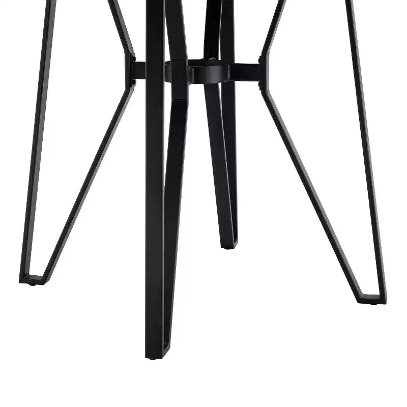 Table de comptoir 4 places 46,85 po avec pieds en épingle