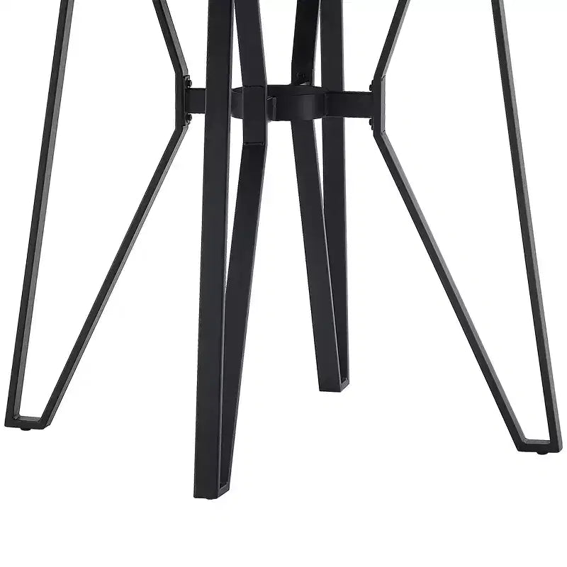 Table de comptoir 4 places 46,85 po avec pieds en épingle