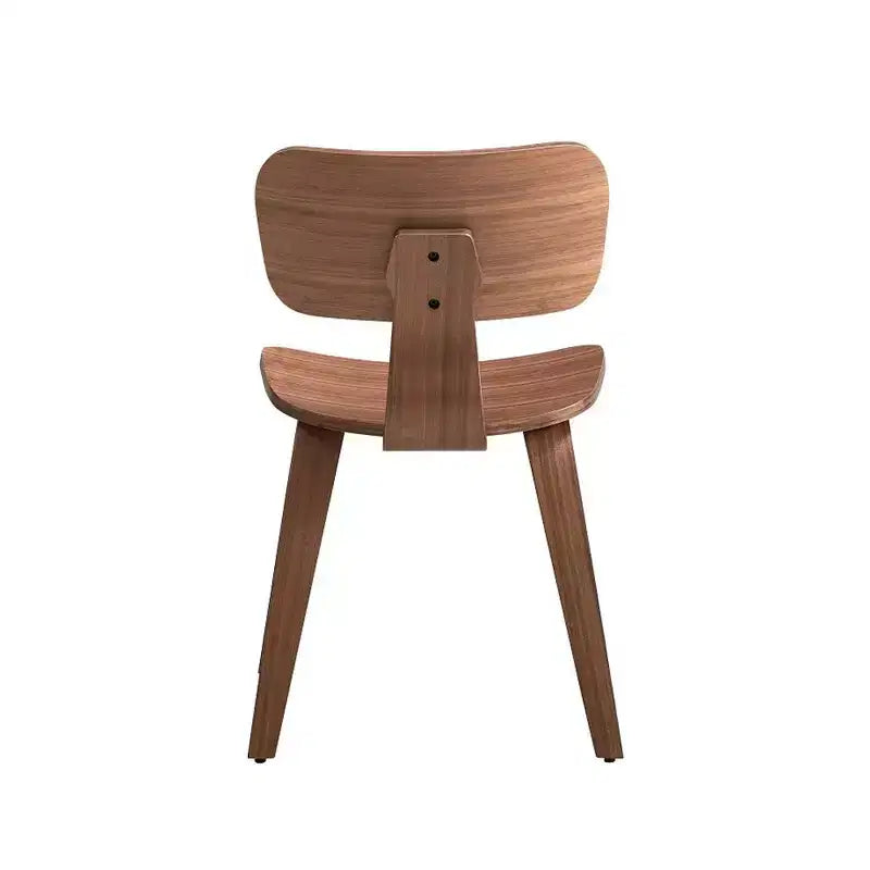 Chaises d'appoint en bois Simple Relax en noyer