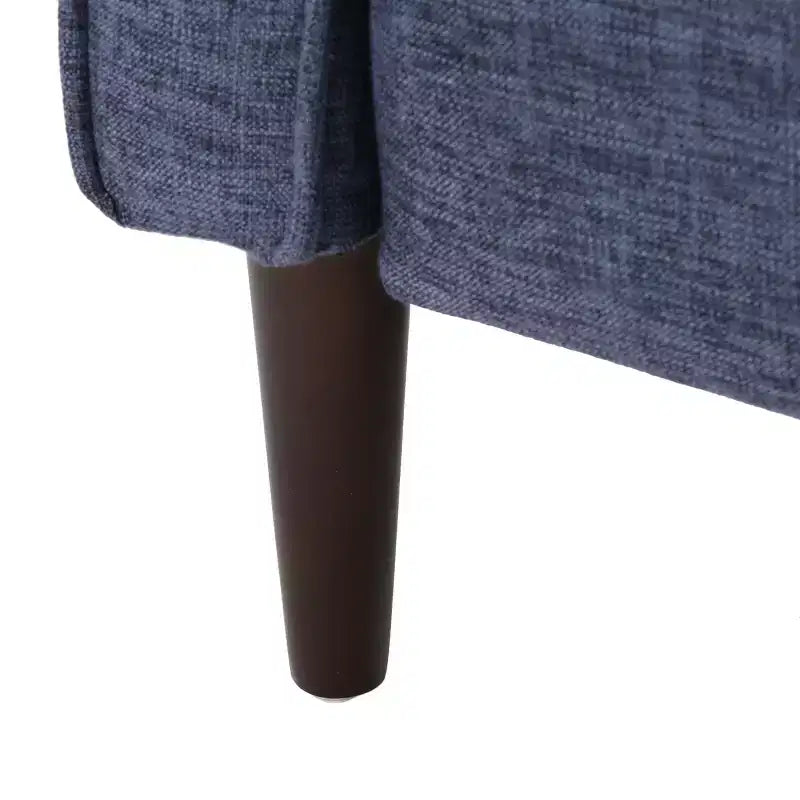 Fauteuils inclinables capitonnés Mid-Century Modern avec dossier poussoir