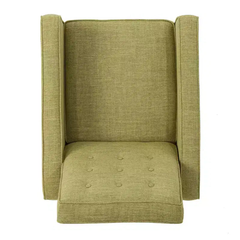 Fauteuils inclinables capitonnés Mid-Century Modern avec dossier poussoir