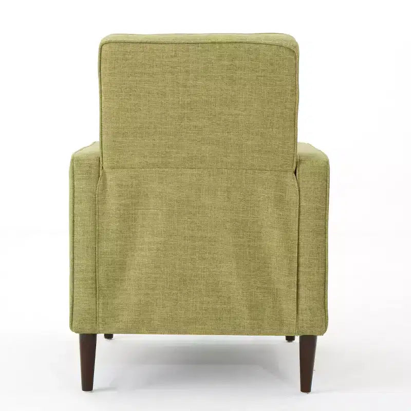 Fauteuils inclinables capitonnés Mid-Century Modern avec dossier poussoir