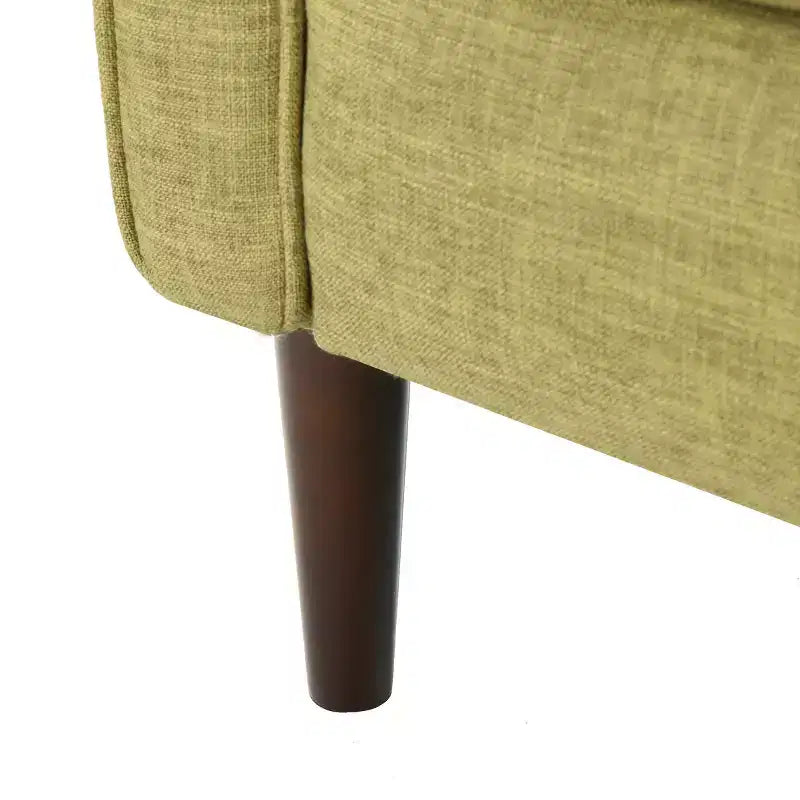 Fauteuils inclinables capitonnés Mid-Century Modern avec dossier poussoir