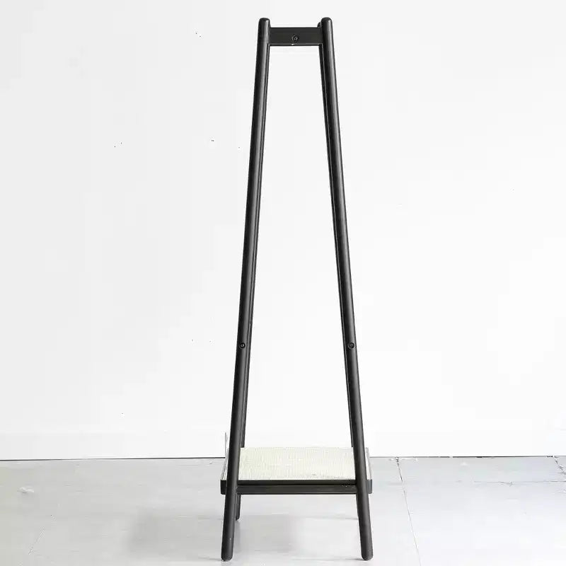 Porte-vêtements en bois pour hommes et femmes, Portant à vêtements avec tiroir, cintre, plateau de rangement, barre à cravates, étagère à chaussures, Valet de chambre pour chambre à coucher, bureau, entrée