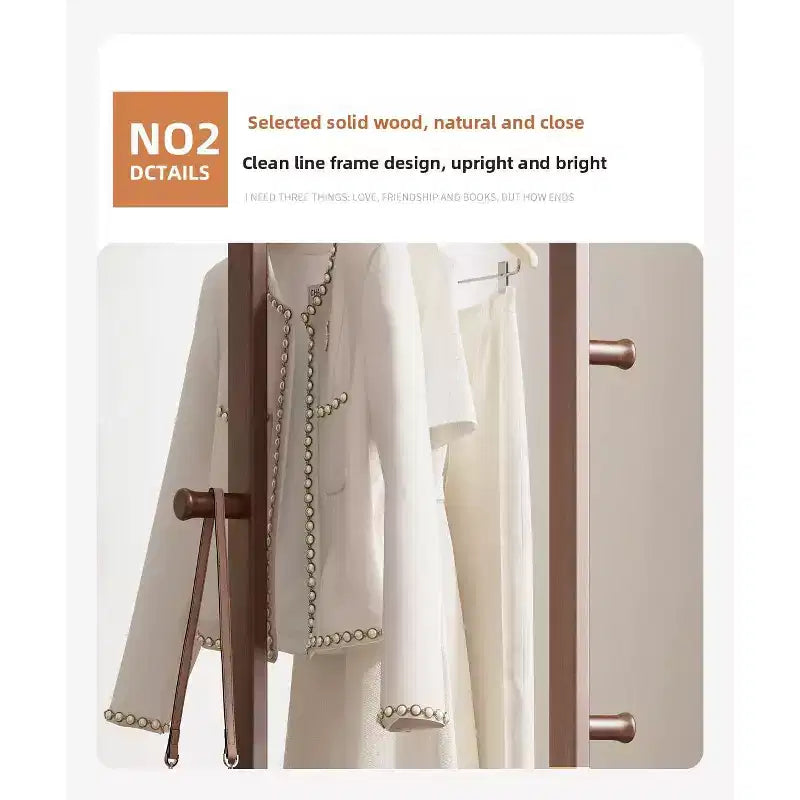 Porte-vêtements en bois pour hommes et femmes, Portant à vêtements avec tiroir, cintre, plateau de rangement, barre à cravates, étagère à chaussures, Valet de chambre pour chambre à coucher, bureau, entrée