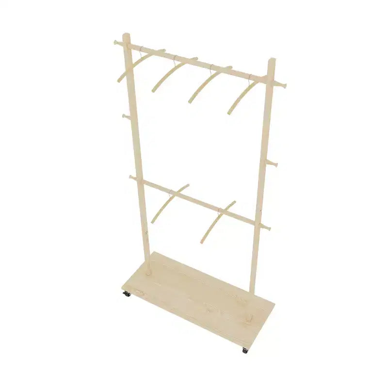 Porte-vêtements en bois pour hommes et femmes, Portant à vêtements avec tiroir, cintre, plateau de rangement, barre à cravates, étagère à chaussures, Valet de chambre pour chambre à coucher, bureau, entrée