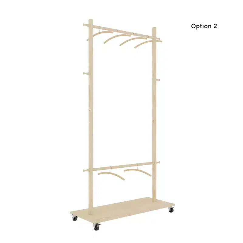 Porte-vêtements en bois pour hommes et femmes, Portant à vêtements avec tiroir, cintre, plateau de rangement, barre à cravates, étagère à chaussures, Valet de chambre pour chambre à coucher, bureau, entrée