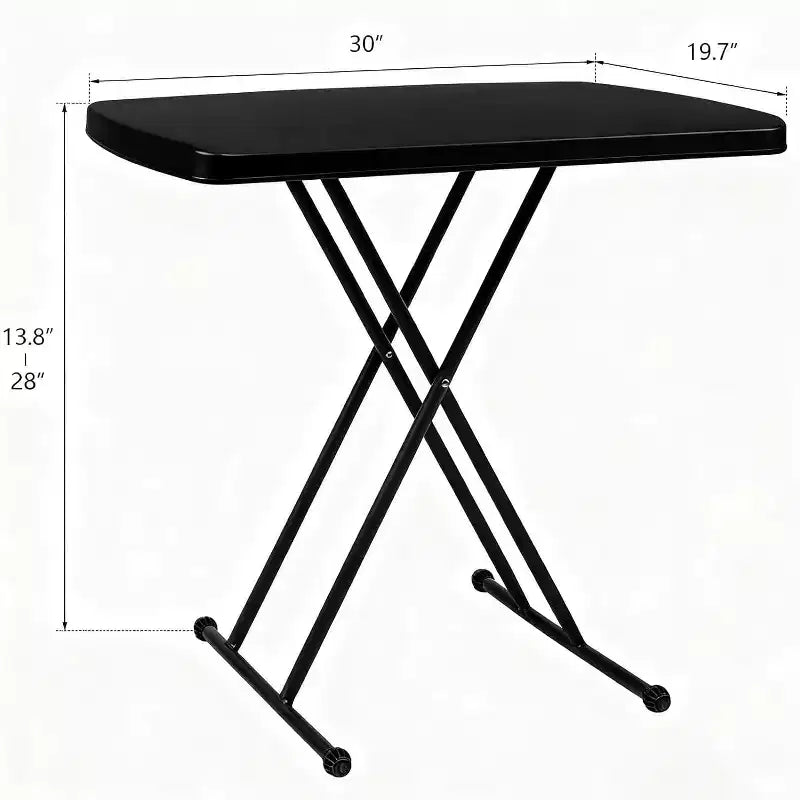Petite table pliante portable, table à manger
