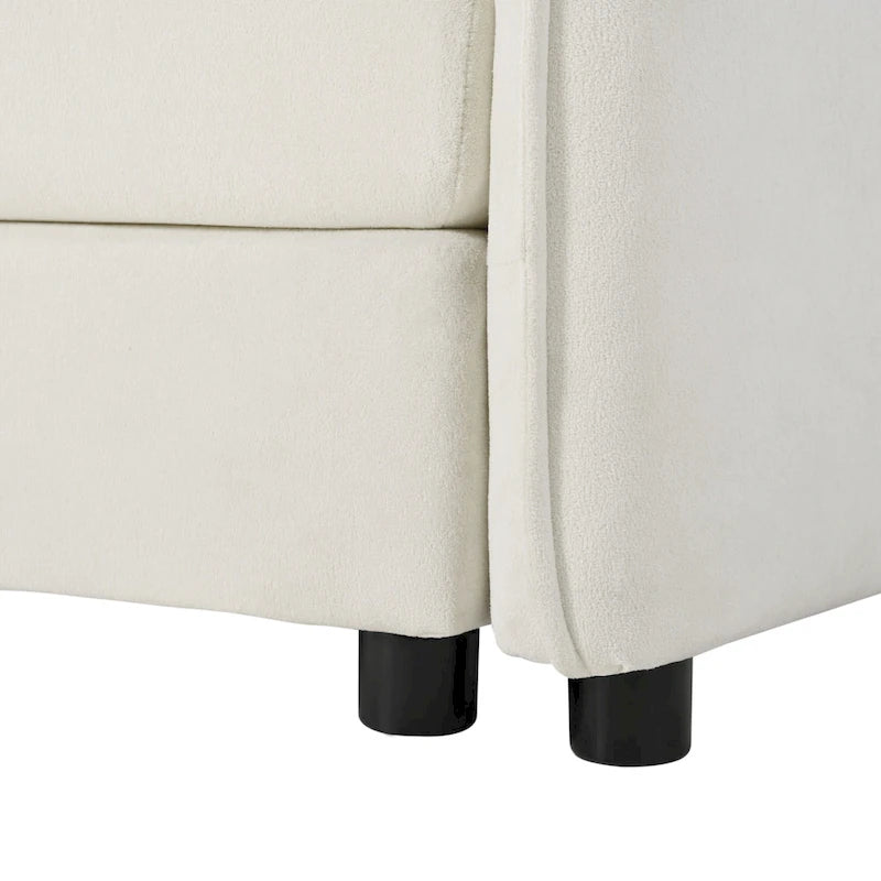 2-Pieces Chenille Accent Sofa Chair Set of 2 with Oversized Armchairs and 29.92 Deep Seats (800lb Capacity)