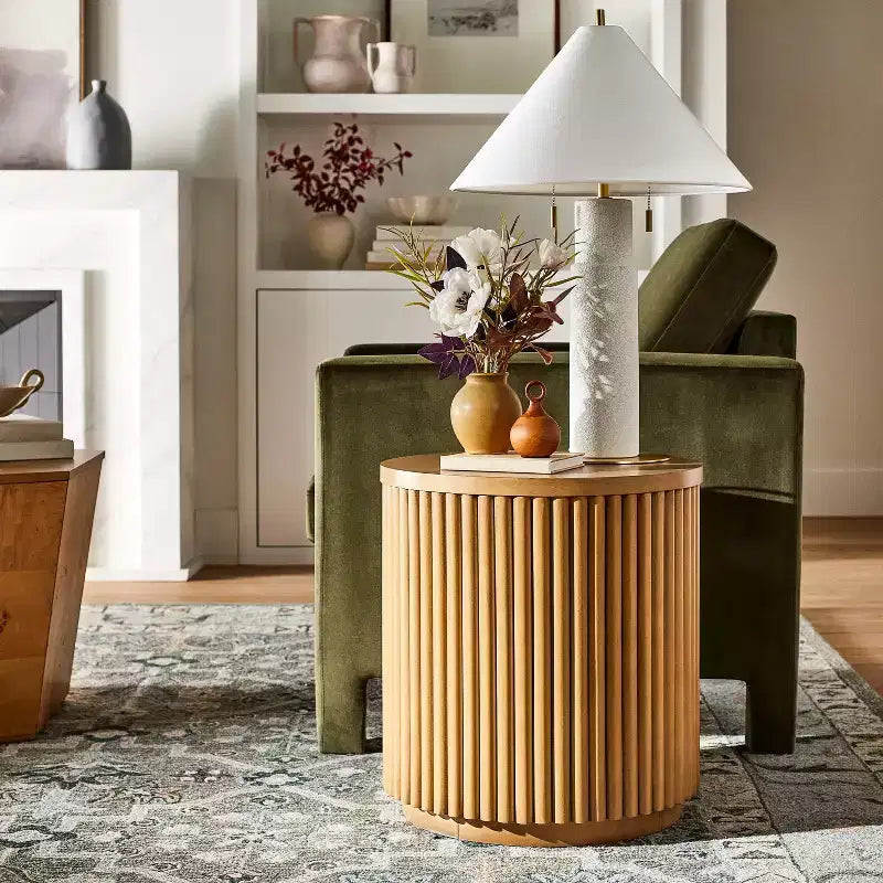 Table d'appoint Natural conçue avec