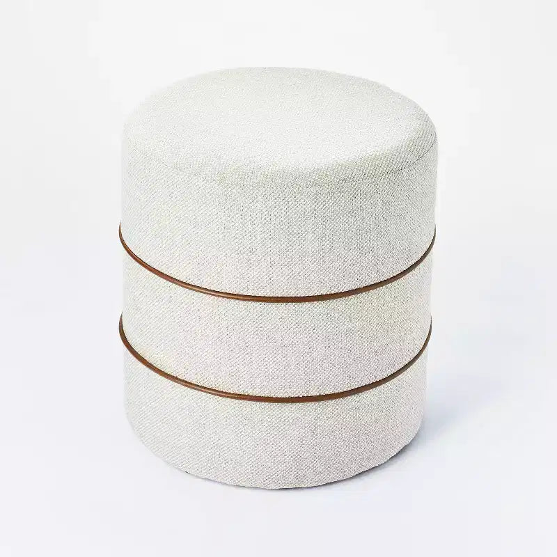 Pouf rond - conçu avec
