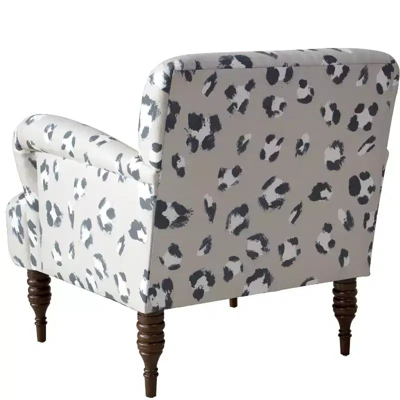 Fauteuil d'appoint à motifs
