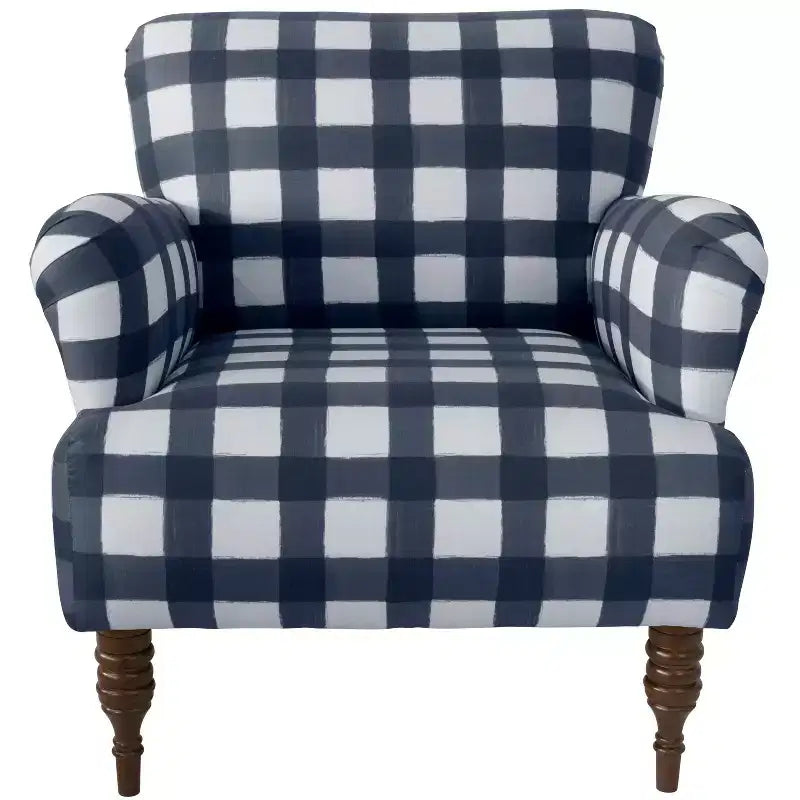 Fauteuil d'appoint à motifs