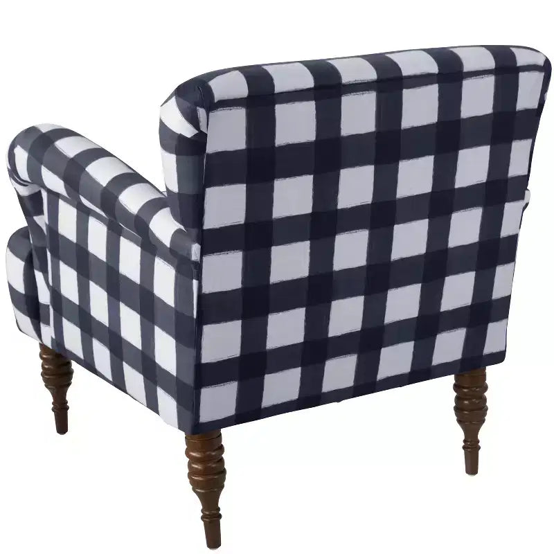 Fauteuil d'appoint à motifs