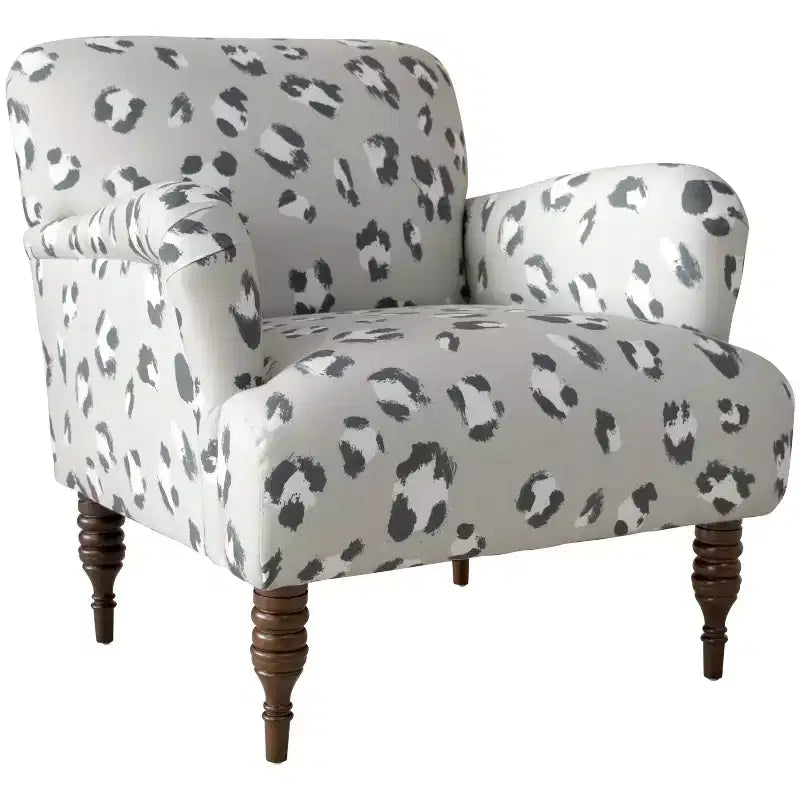 Fauteuil d'appoint à motifs