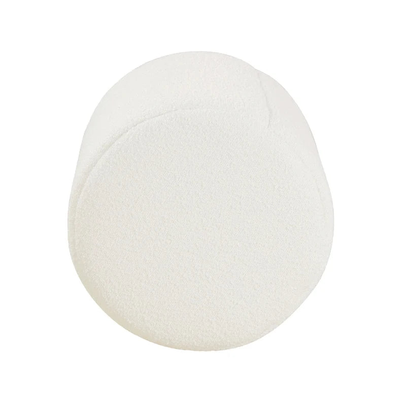 HomePop Upholstered Round Ottoman